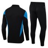 Sudadera De Entrenamiento Trajes Alemania Quarter Zip 23-24 Negra - Hombre